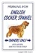 cocker_spaniel6cocker spaniel - ENGLISH COCKER SPANIEL Novelty Sign dog pet signs