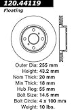 Power Slot 126.44119CSR Slotted Brake Rotor