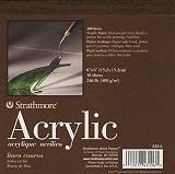 Strathmore Linen Paper for Acrylics- 12x12 Inch Pad