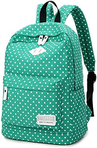Kmlo Customized Point Star Canvas Student Double Shoudlers Backpack Can Print Name