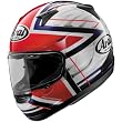 Arai Superstar Signet/Q Street Bike Racing Motorcycle Helmet - Red