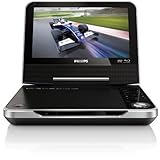Philips PB9001 Tragbarer DVD/Blu Ray Player (22,9 cm (9 Zoll) LC-Display, HDMI, USB 2.0) schwarz