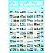 101 Places To See Poster Before You Die 33467 Travel Poster Print, 24x36