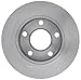 ACDelco Silver 18A1200A (19287366) Non-Coated Rear Disc Brake Rotor
