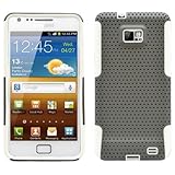 Grey White 2 in 1 Hybrid Rubber Plastic Skin Case Cover for Samsung Galaxy  ....