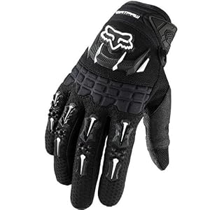 Fox Racing Dirtpaw Men's Dirt Bike Motorcycle Gloves - Color: Black, Size: X-Large