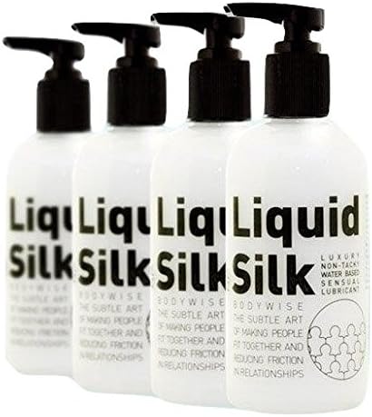 Liquid Silk Personal Sexual Lubricant 250ml (4 pack)