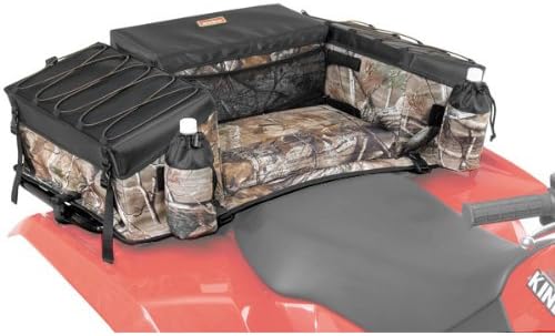 Quadboss Zipperless Pro Bottom with Cover Outdoor ATV Rack Bags - Realtree AP / 36"H x 19"W x 10"D