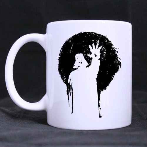 Darth Vader Silhouette Custom White Coffee Mug Tea Cup 11 OZ Office Home Cup (Printed on two sides)