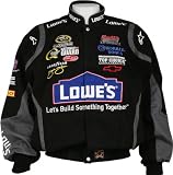 Jimmie Johnson Lowes Blk Adult Twill Jacket