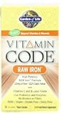 Garden of Life Vitamin Code Iron, 30 Capsules