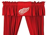 Detroit Red Wings Valance Bright Red