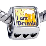 I Am Drunk Photo Beads - Pandora Bead & Bracelet Compatible