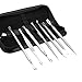 Blackhead Extractors, EnGive Delicate Stainless Steel Blackhead Blemish Remover & Acne Pimple Pin Kits (7PCs)