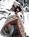 Ecuadane Large Southwestern Woven Blanket, Handmade in Ecuador by Local Artisans, Size 82