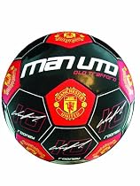 Manchester United Signature Ball - Red And Black, Size 5