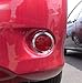 Rear Bumper Marker Chrome Trim Rings Fit 2009 - 2010 Toyota Corolla