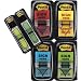 Post-it&Acirc;&reg; Printed Message Flags, 1 Inch, "Sign Here", Ideal For Contracts, Insurance Documents, Asstorted Colors, 50 per Dispenser, Four Dispensers per Pack
