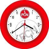1. FC Nürnberg Artois - Horloge murale - 27 cm x 27 cm