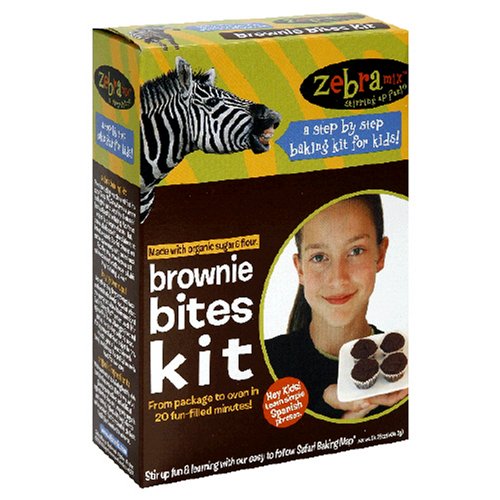 Zebra Mix Brownie Bites Kit, 14.26-Ounce Boxes (Pack of 6) by Brownie Mixes