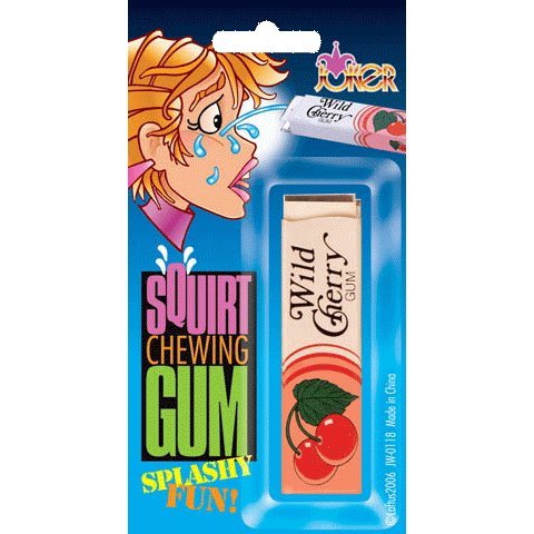 Water Squirting Gum Prank Toy