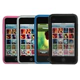 4 High Quality Thick Silicone Skin Cases for Apple iPod Touch 2nd Generation 3rd Generation 3G 2G