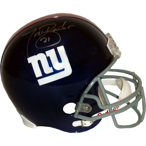 Steiner Sports NFL Tiki Barber Giants Deluxe Replica Helmet