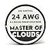 Kanthal & 20 pcs. Japanese Cotton - 100 ft 24 Gauge AWG A1 Round Wire 0.51mm A-1 24g