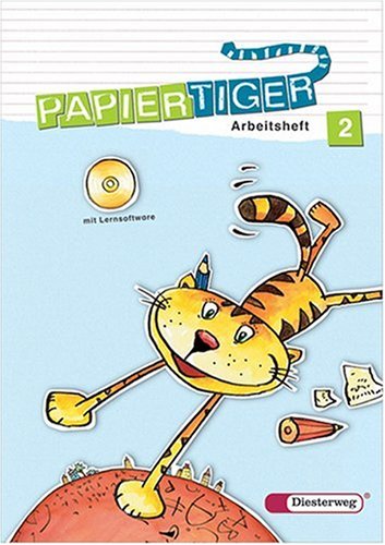 Papiertiger 2. Arbeitsheft. Unverbundene Schrift mit Lernsoftware