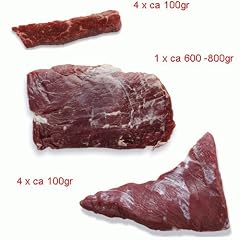 Wagyu Kobe Style Kobe Style Special Cuts - 4 x ca. 100g Flap Steak, 4 x ca. 100g TriTip Steak, 1 x ca. 600-800g Flank Steak