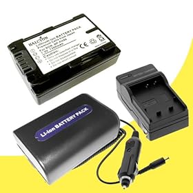 Two NP-FH50 Lithium Ion Replacement Batteries w/Charger for Sony DSLRA230 DSLRA290 DSLRA330 DSLRA380 DSLRA390 Alpha Digital SLR Cameras