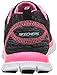 Skechers Sport Women's Pretty City Fashion Sneaker,Black/Hot Pink,8.5 M US