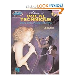 Advanced Vocal Technique Middle Voice, Placement, Styles BK/CD (Essential Concepts)