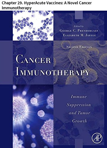 Cancer Immunotherapy: Chapter 29. HyperAcute Vaccines: A Novel Cancer Immunotherapy