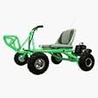Patmont Motor Werks 216050000 Go-Ped Gas Powered Full Suspension 4-Wheeled Trail Ripper Quad