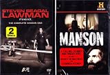 Steven Seagal Lawman: The Complete Season One , Manson 40 Years Later the History Channel : True Crime 2 Pack - 3 Disc Set