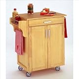 Home Styles Furniture Natural Wood Kitchen Cart
