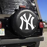 New York Yankees Black Tire Cover (Quantity of 1)