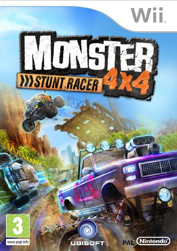 Monster 4x4 Stuntrace - with Free Wheel (Wii)  - Wii Remote Not Included