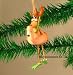 Snorkel Reindeer Flamingo Float Christmas Ornament