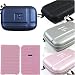 (2 in 1 Special)Eva Nylon Portable Hard Shell Carrying Case Compatible with Western Digital WD Passport Essential Elements Portable 2.5