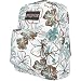 All Products : JANSPORT SuperBreak Handrawn Flower Backpack - White/Dragonfly
