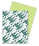 Wausau Astrobrights Heavy Duty Paper, 24 lb, 8.5 x 11 Inches, Vulcan Green, 500 Sheets (22379)