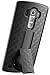 NageBee LG G4 Case with Free [Tempered Glass Screen Protector], Black Swivel Slim Belt Clip Holster Armor Protective Case, Defender Cover Holster Shell Combo Case for LG G4 - Black