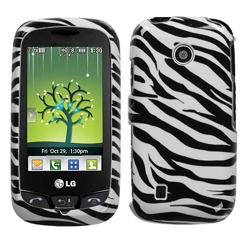 Zebra Stripes Protector Case for LG Cosmos Touch VN270