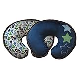 Boppy Pillow with DwellStudio® Space Slipcover - Blue