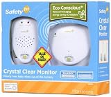 Safety 1st Crystal Clear Baby Monitor, White