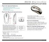 10 Programmable Buttons, Fast, Ergonomic Elegance Design 800 dpi Optical Computer Mouse (USB)