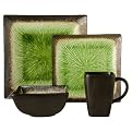 Kon-Tiki 16-pc. Dinnerware Set - Green