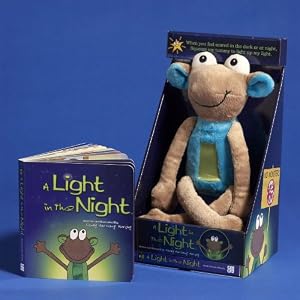 A Light in the Night Plush Creature - Ice Blue by 